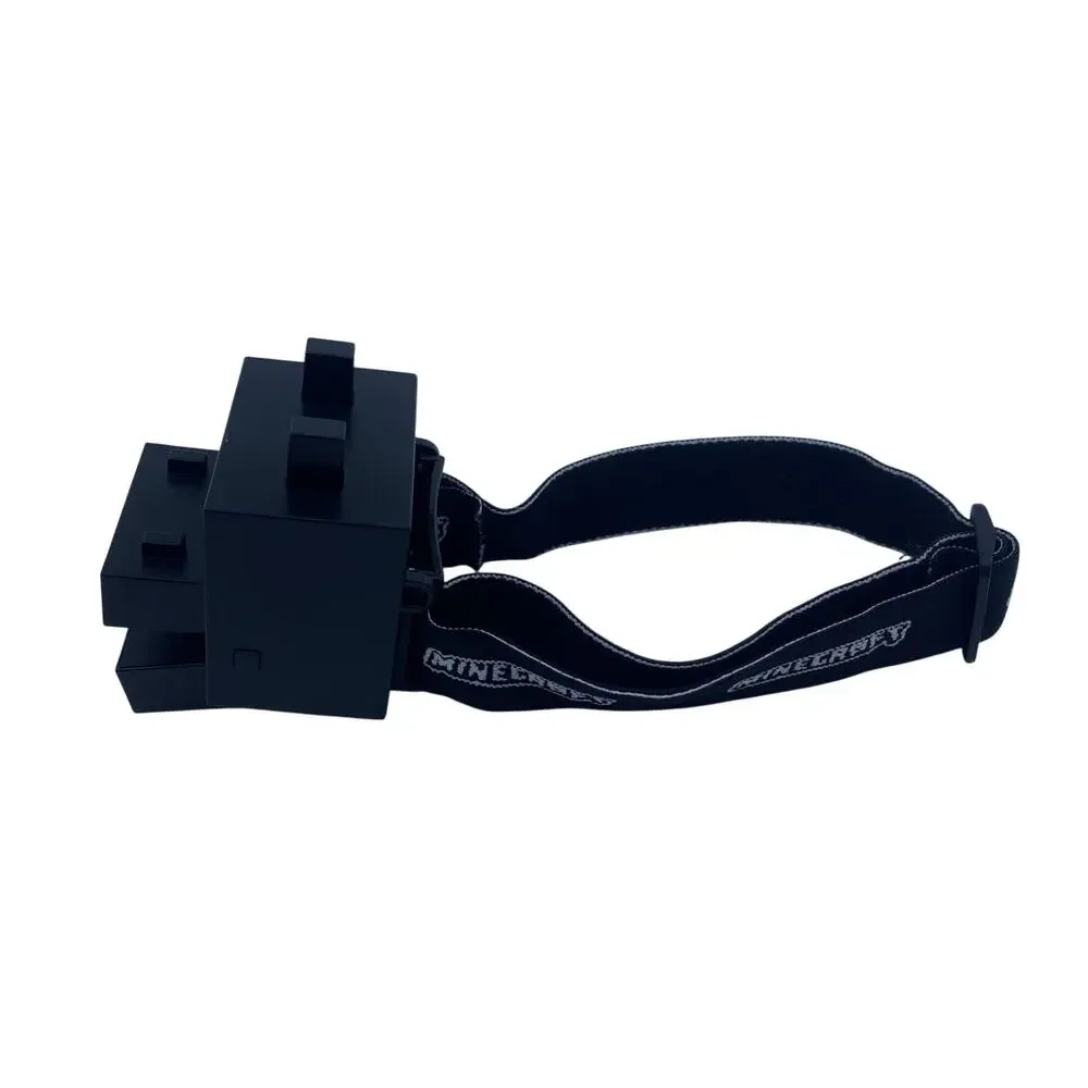 Minecraft Ender Dragon Head Torch Light Up Wearable Headlamp Roaring Toy